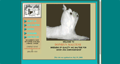 Desktop Screenshot of donrynmaltese.com